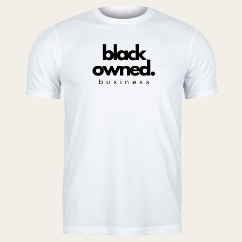 black owned business. tshirt